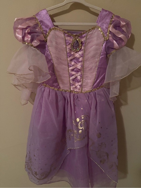 Disney Other - Disney Store Princess Tangled Rapunzel Costume Dress Girl size 4
